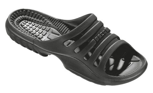 [BE90653-0-41] Slipper Men (41, black)