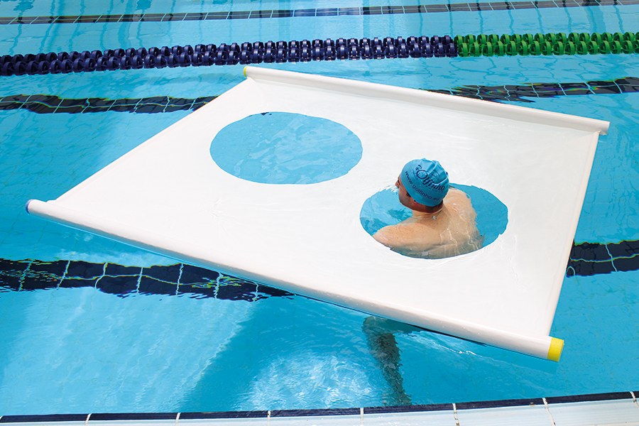 
Horizontal mat with two holes- 220x180cm