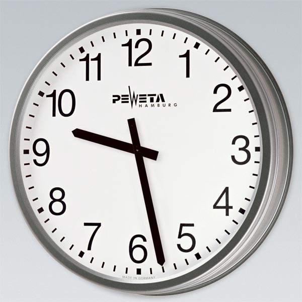 OUTDOOR clock 520 mm + Resistance to thrown balls acc.