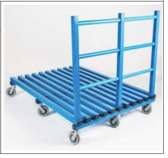 STEPS TROLLEY 1800X705X250/900H MM