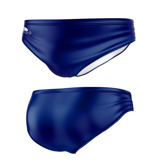 Plain colored swimming brief (S, Marine Blauw)