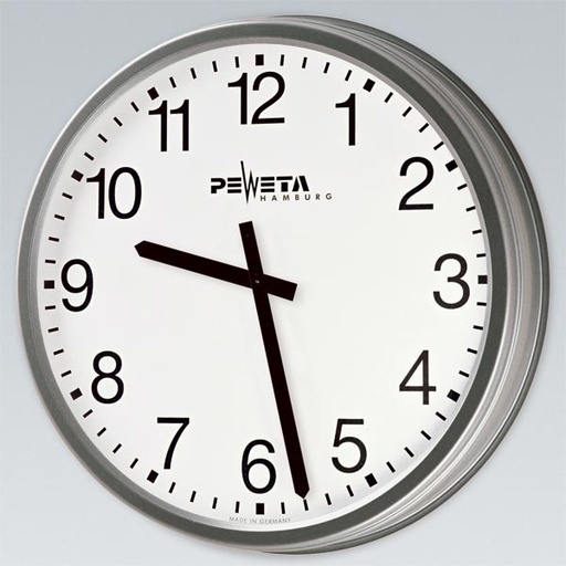 [PE51.730.511-59] OUTDOOR clock 520 mm + Resistance to thrown balls