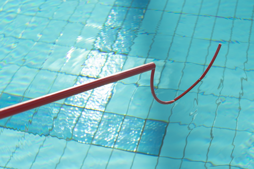 [MP80124] Leshaak aluminium - rood gelakt 3m