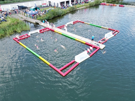 [GZWAT002] Beach waterpolo veld - Opblaasbaar  15m x 10m