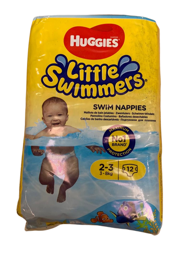 [BO6905-S ] Little Swimmers - Swim Nappy - Size S (2-3)