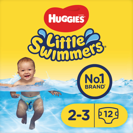 [BO6905-S ] Little swimmers zwempamper - S