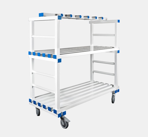 [DECCL1400 B] MULTIPURPOSE TROLLEY WITH FIX HANGERS 