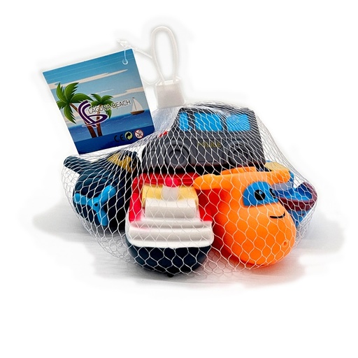 [BE9544] Spritztiere "FAHRZEUG" 6er Set