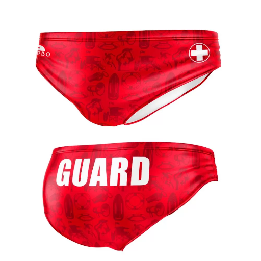 [C731116] Swimsuit waterpolo Turbo - lifeguard