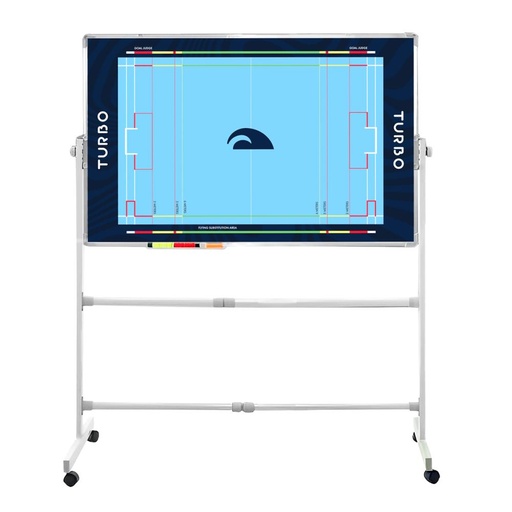 [C98085R] WATERPOLO TACTICAL BOARD WITH WHEELS