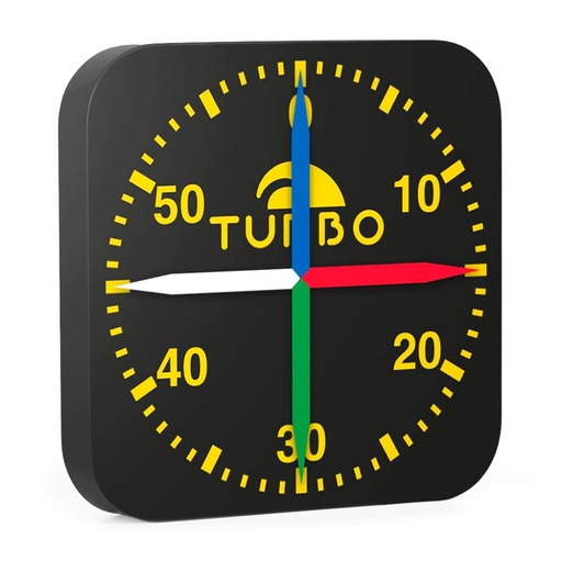 [C980152] PACE CLOCK BLACK (80x80x7)