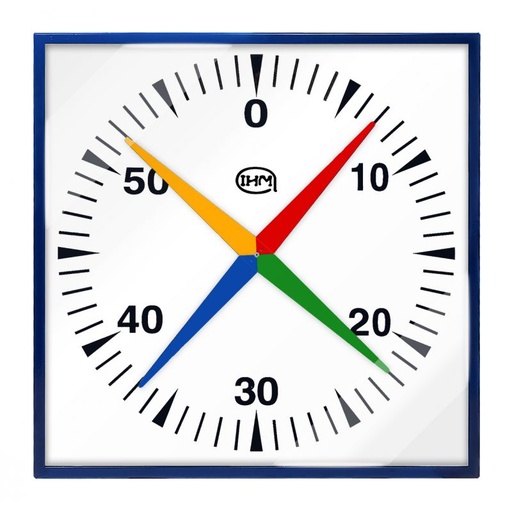 [MO0625B] Trainingsklok voor zwembad - 4 wijzers - 62x62cm