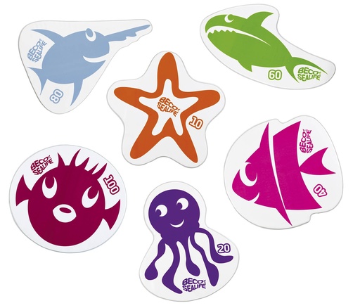 [BE9611-999-SET] BECO-SEALIFE®  Diving Animals-assorted/original