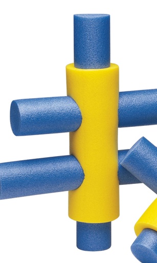 [BE9697-999-STK] Pool noodle connector, 6-holes