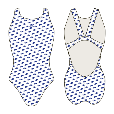 Wide strap fully printed Junior