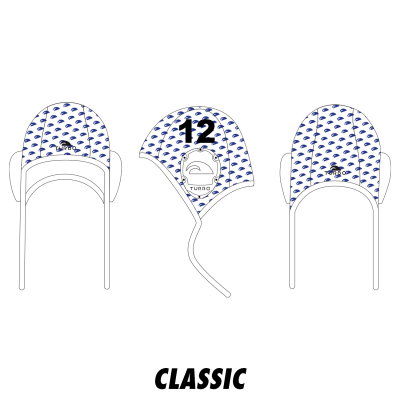 [C97400] Custom waterpolo cap 'classic' - 1 spare unit