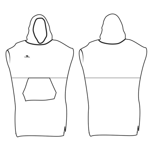 Custom coton Poncho