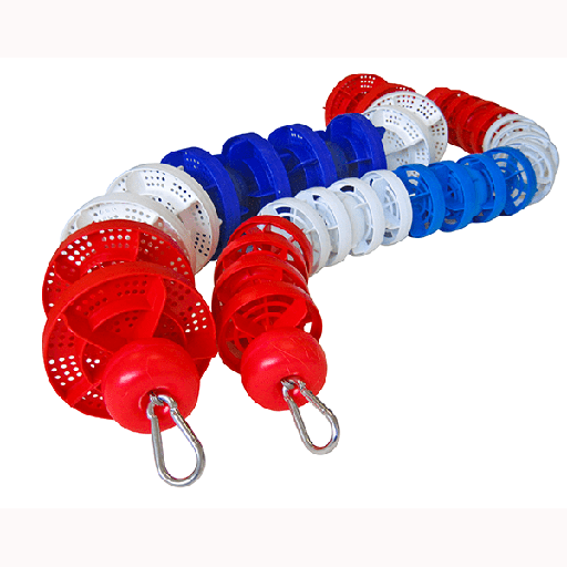 [OG15.250C] Competition Swimming Lane Line 50m on Stainless Steel cable