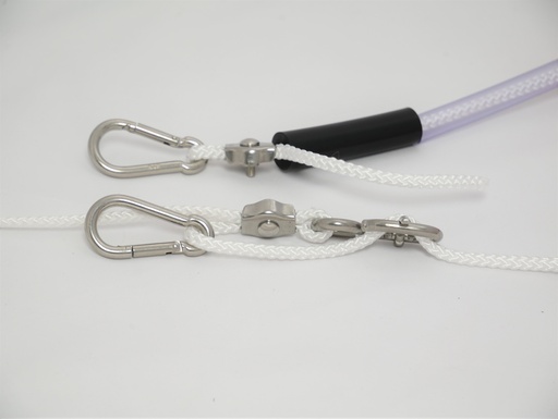 [OL10600] Eindbevestigingsset V4A voor beide uiteinden