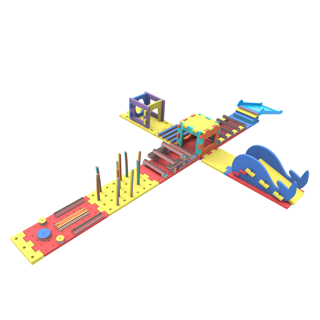 [CA90016] Ludi'eau Parcour - Het Eiland van de Avonturiers